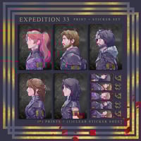 Expedition 33 Print/Sticker Set 