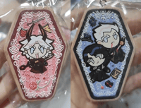 [DMC] Embossed Wood Keychains