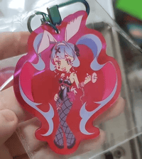 [VOCALOID] Rabbit Hole Miku Rainbow Acrylic Keychain