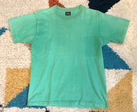 Image 1 of Real McCoy’s loopwheeled 1950s style green t-shirt, size 40 (M)