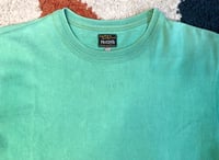 Image 2 of Real McCoy’s loopwheeled 1950s style green t-shirt, size 40 (M)