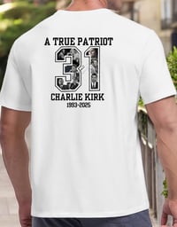 Image of True patriot ad on print