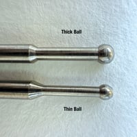 Image 4 of Mystic Timber G2 Titanium OG THICK Ball Tips (10 TIPS)