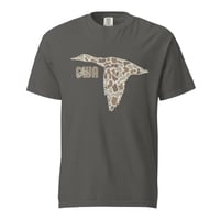 Image 3 of Christian Waterfowlers Branded Camo Duck Unisex garment-dyed heavyweight t-shirt