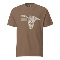 Image 4 of Christian Waterfowlers Branded Camo Duck Unisex garment-dyed heavyweight t-shirt