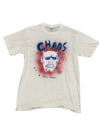 Chaos Tee – Blue Flame (One of One, Size M)