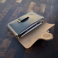 Image 4 of Traditional Accordion Card Holder (Dark Green)