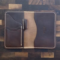 Image 3 of "The Explorer" Field Notes Cover (Dark Brown)