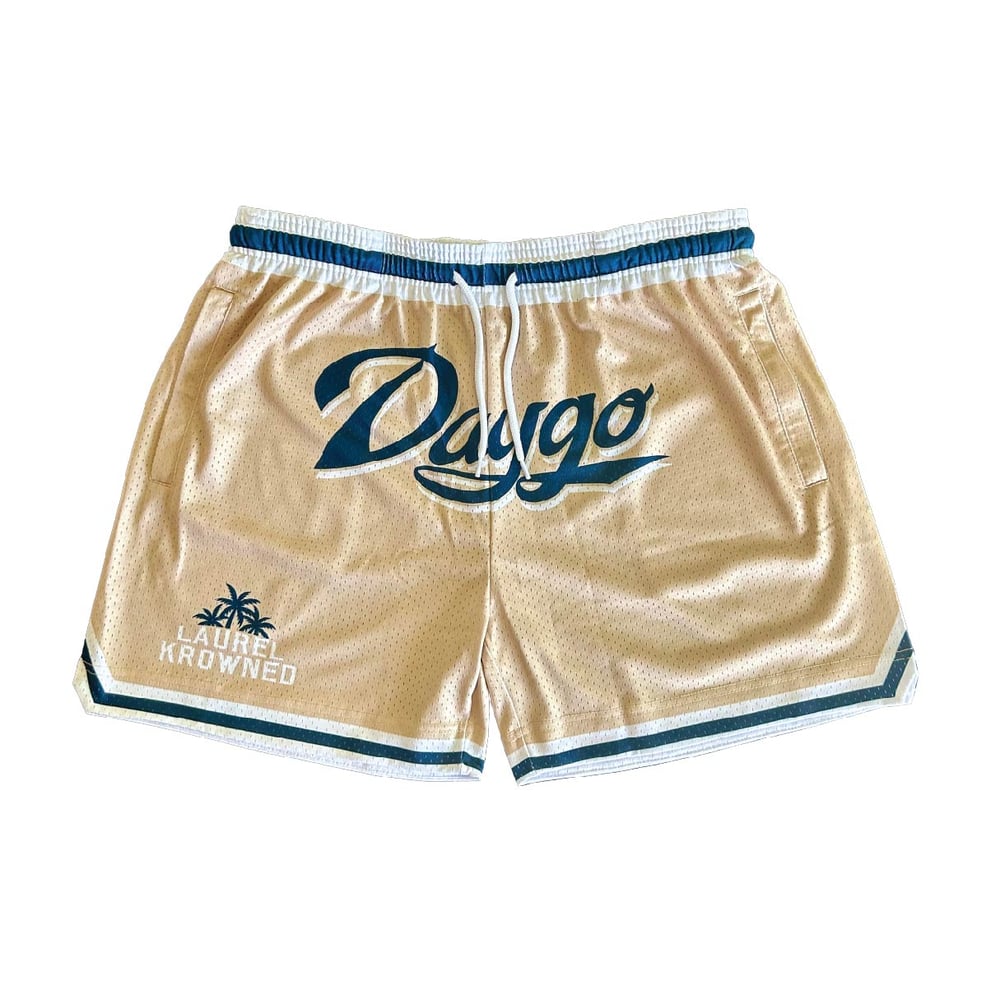 Image of "DAYGO" Mesh Shorts (Tan)