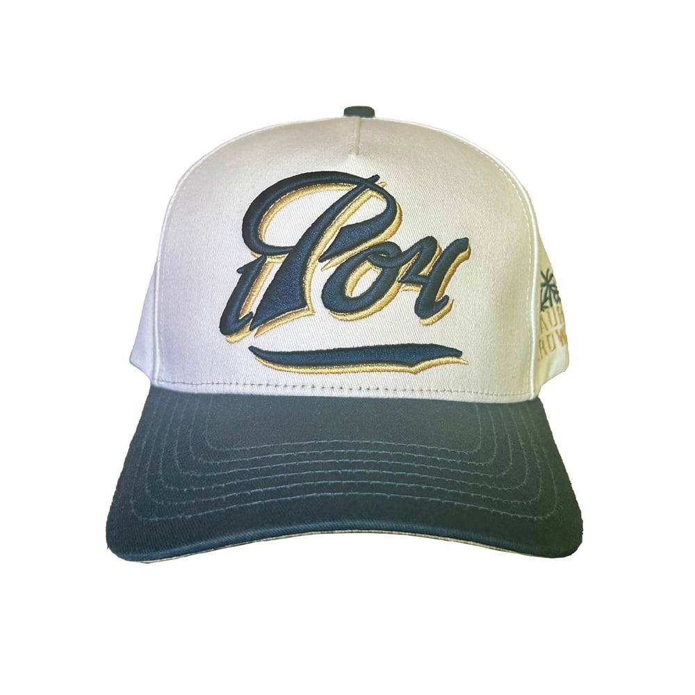 Image of "1904" Baseball Hat (White/Navy)