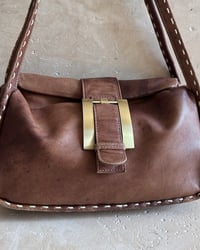 Image 3 of MOTTLED BUCKLE BAG