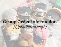 GROUP ORDER INFORMATION [PLEASE READ]