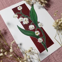 Image 1 of Lily of the Valley Print