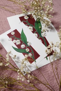 Image 4 of Lily of the Valley Print