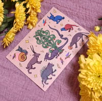 Image 2 of Medieval Beasts print