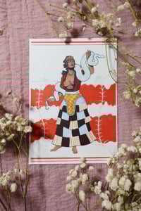 Image 2 of Minoan Snake Goddess print