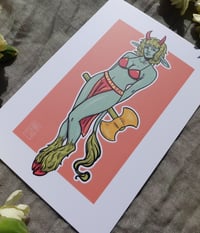 Image 4 of Minotaur Monster Girl print