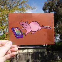 Image 1 of Neil Bangin out the Tunes print