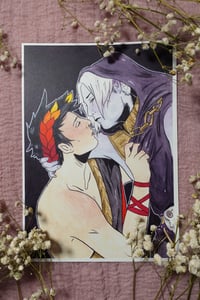 Image 2 of Thanatos and Zagreus print