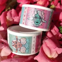 Image 1 of Demon Girl stamp washi tape