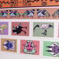 Image 4 of Demon Girl stamp washi tape