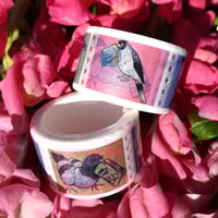 Image 1 of Money Birds Stamp Washi Tape