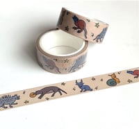 Image 2 of Medieval Beasts washi tape