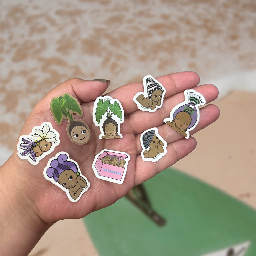 Image of Pāpale Pēpē Mini Stickers