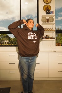 Image 2 of TEACH BLAK HISTORY STAR HOODIE 