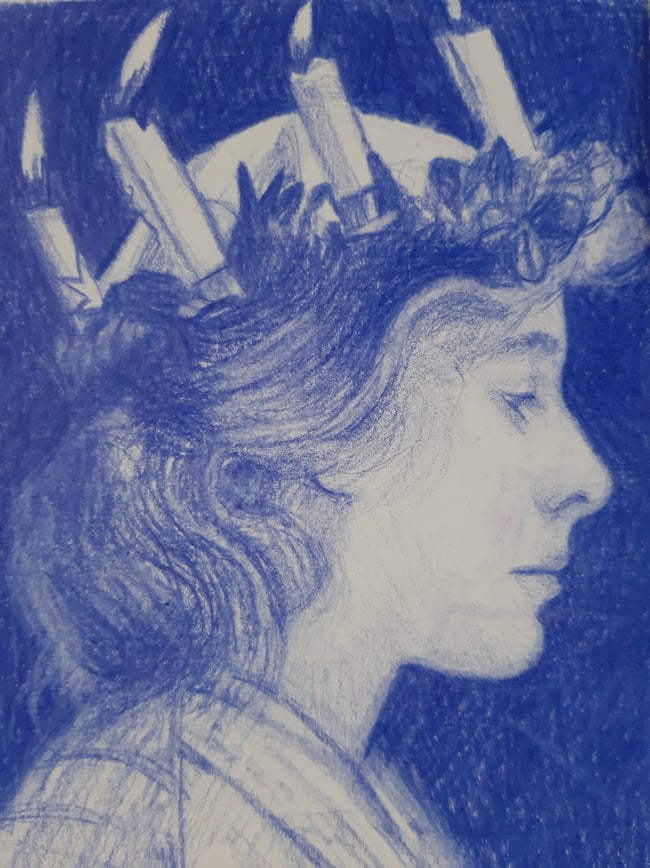 Lucia ~ Original drawing