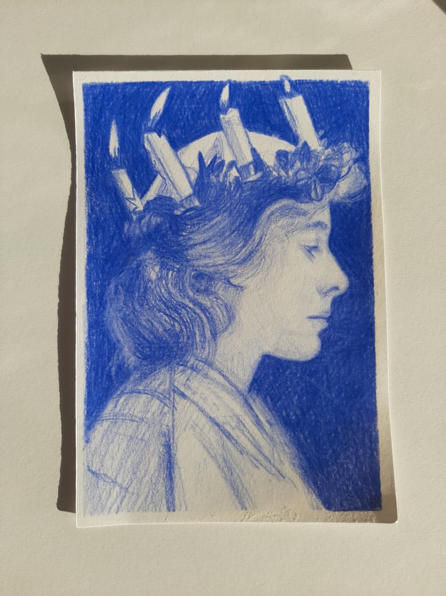 Lucia ~ Original drawing