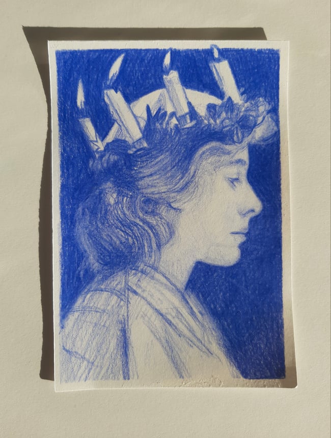 Lucia ~ Original drawing