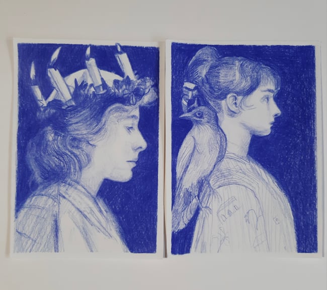 Lucia ~ Original drawing