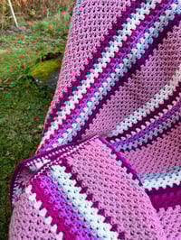 Image 2 of Crocheted  Blanket 
