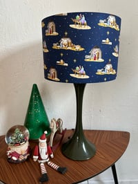 Image of Come Let Us Adore Him Navy Shade 30cm