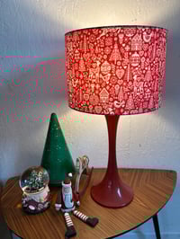 Image of Scandi Red Christmas Shade 30cm