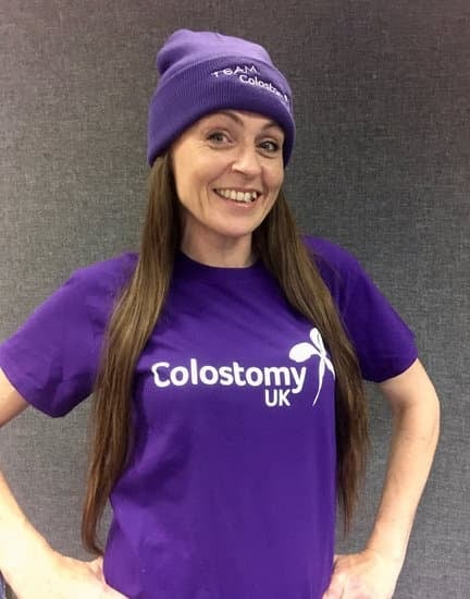 Colostomy UK Logo t-shirt (Available in Pink and Purple)