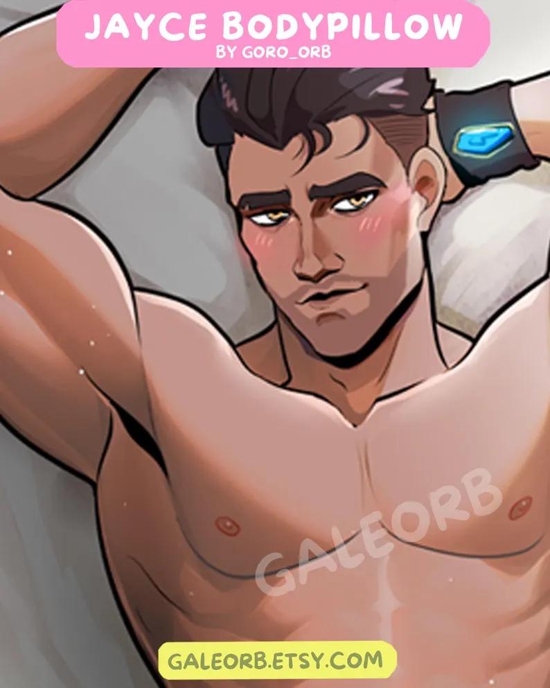 Jayce Talis Bodypillow Arcane Jayvik Season 1 and 2 NSFW