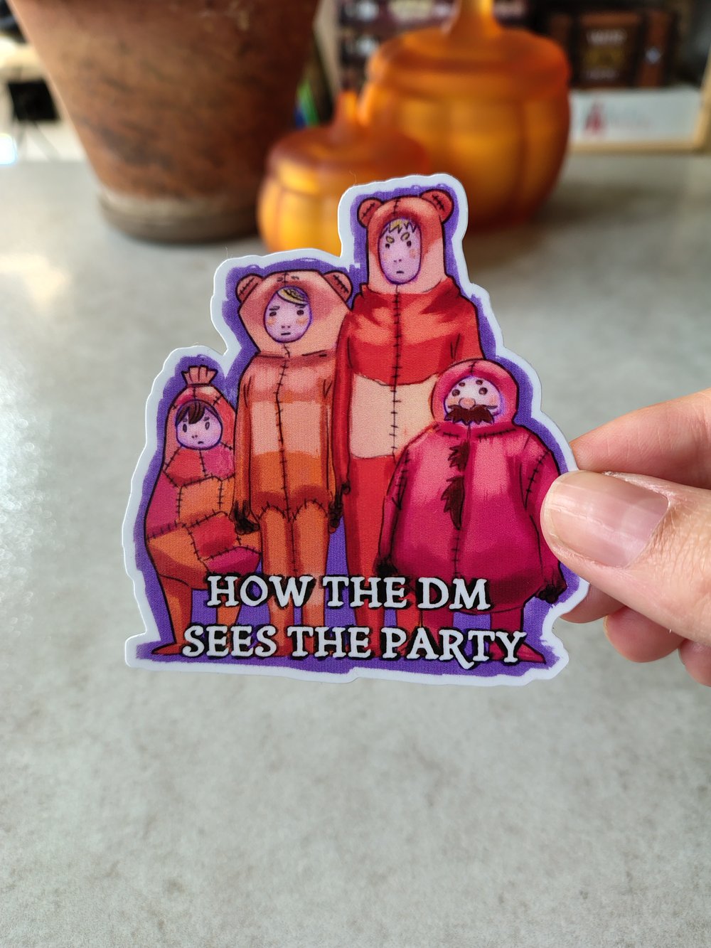 Image of DM meme stickers