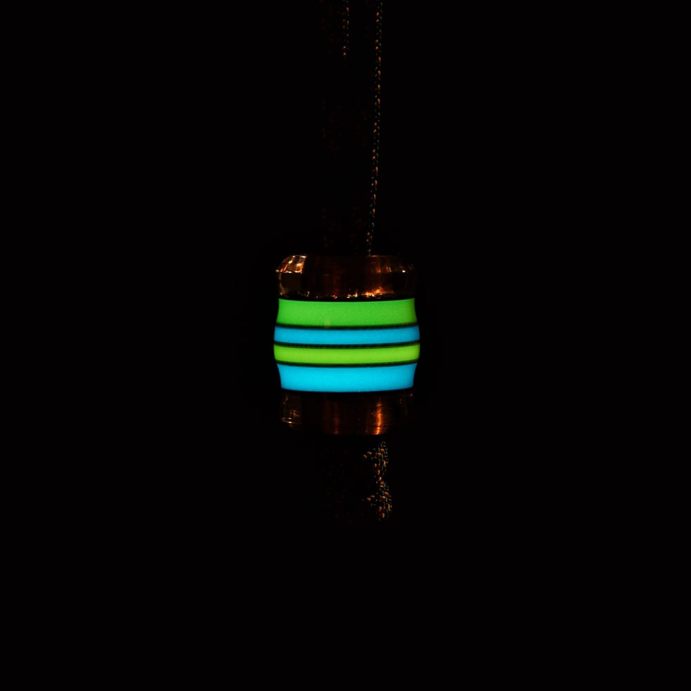 Subglacial EDC lanyard beads (GLOW)