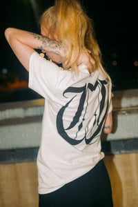 Image 2 of Culturist logo white T-shirt (white)