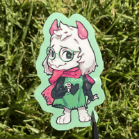 Image 1 of Ralsei Die-Cut Sticker