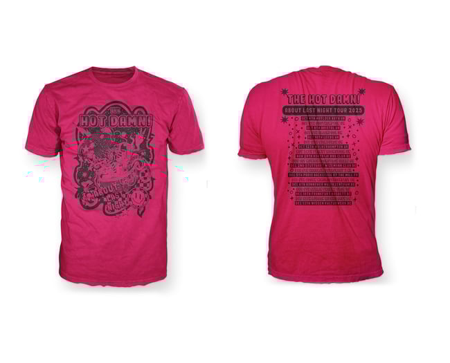 About Last Night Tour Tee