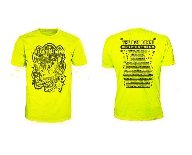 About Last Night Tour Tee