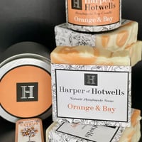 Image 4 of ORANGE AND BAY CANDLE JAR