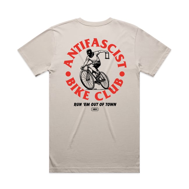ANTIFA BIKE CLUB T-SHIRT