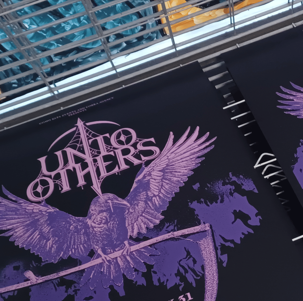 Unto Others "Athens 2025" gig poster