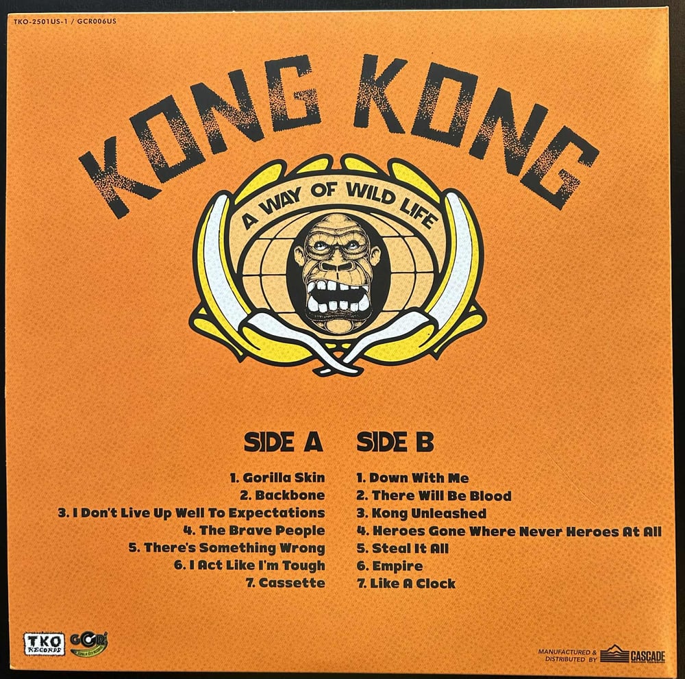 Kong Kong - Gorilla Anthems 12" Gatefold (North American Version)