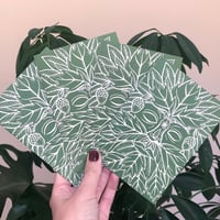 Image 2 of Pack of 4 Green Man Cards