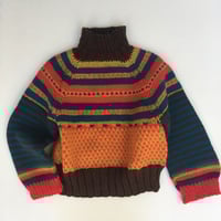 Image 2 of Hand Knit Pullover 4t